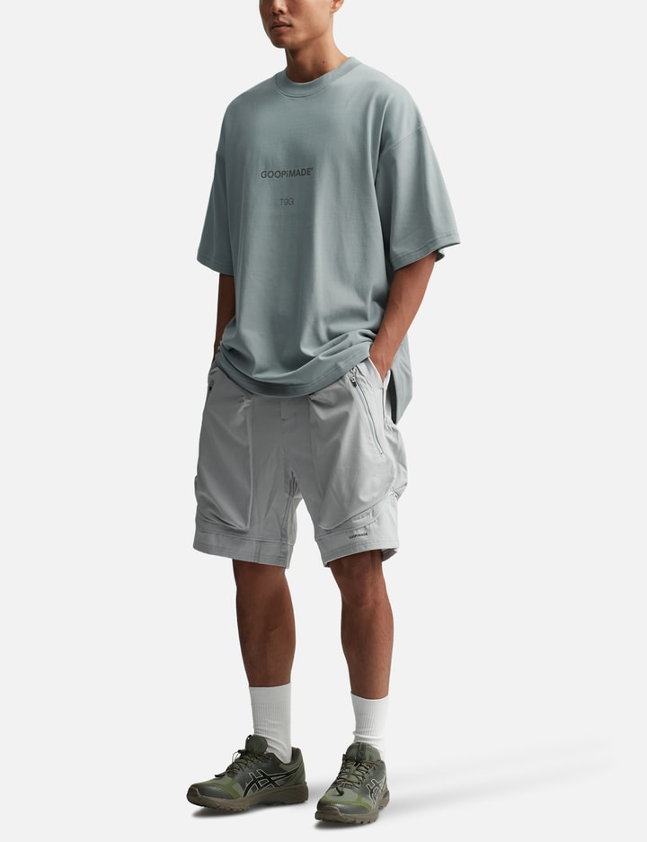 GOOPiMADE® x AES x T9G“G.A.T-01T” Oversized Tri-Logo T-shirt Placeholder Image
