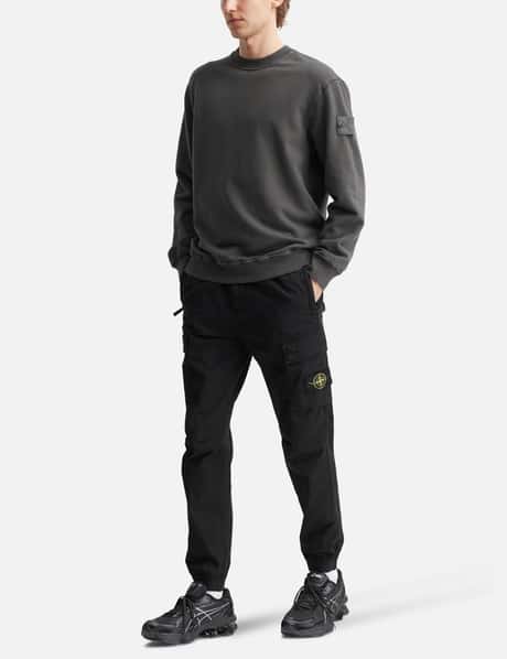 Stretch Cotton Tela 'Paracadute' Cargo Trousers view 14