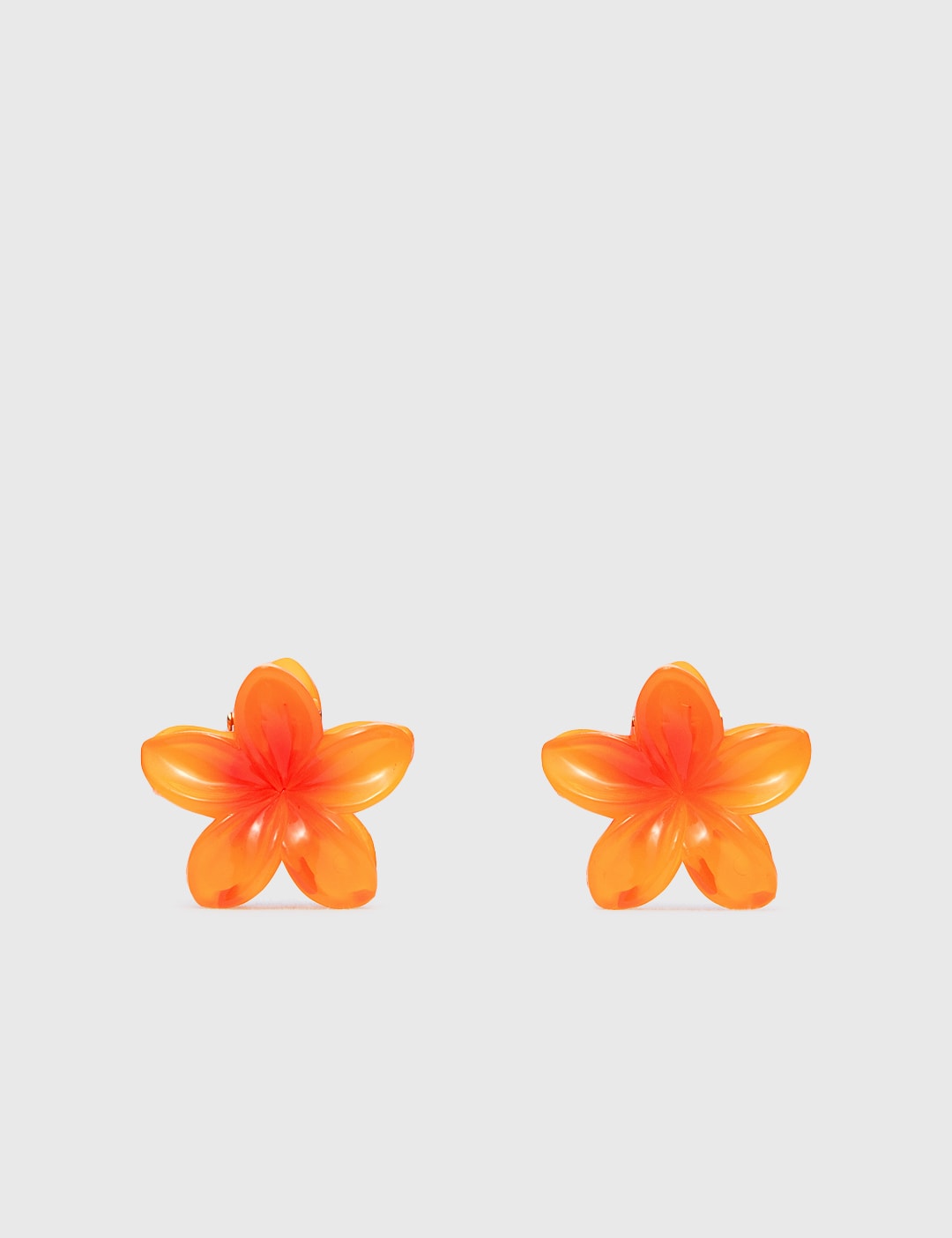 EMI Jay Baby Super Bloom Claw Clip Set in Mango