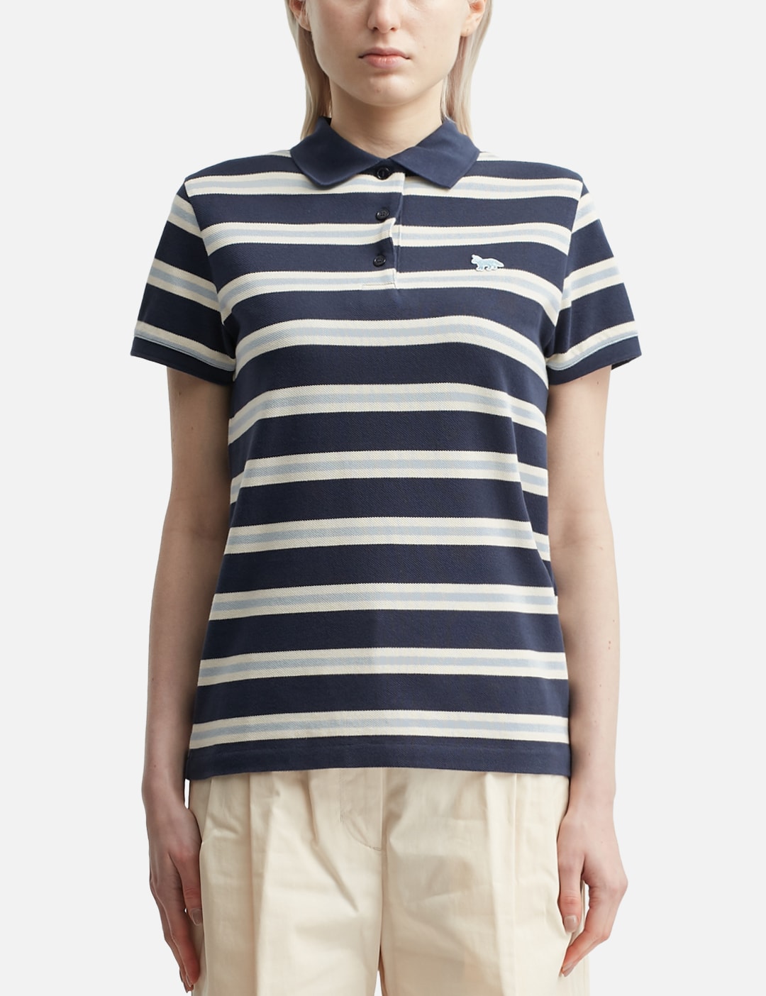 Baby Fox Patch Multi Stripes Polo view 13