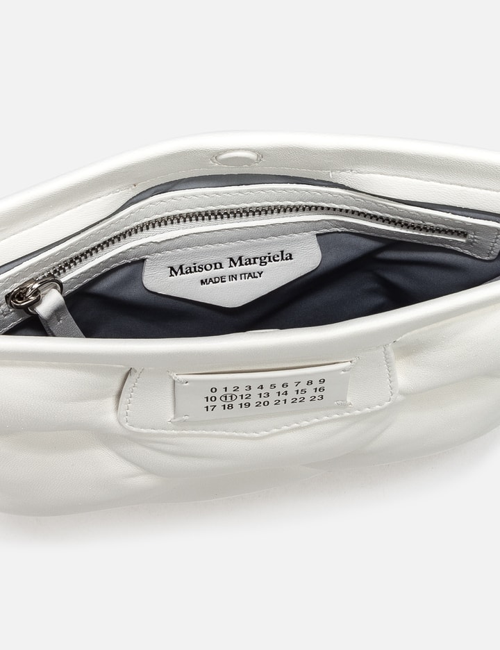 Shop Maison Margiela Glam Slam Flat Pocket Bag In White