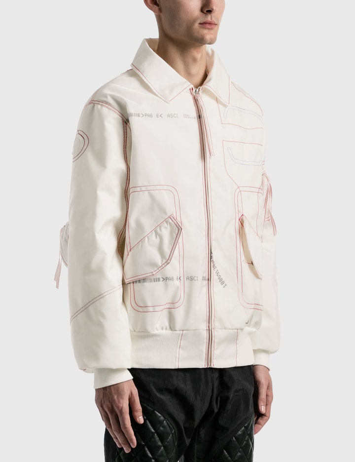 Airbag Elbow-guarded Bomber Jacket Placeholder Image