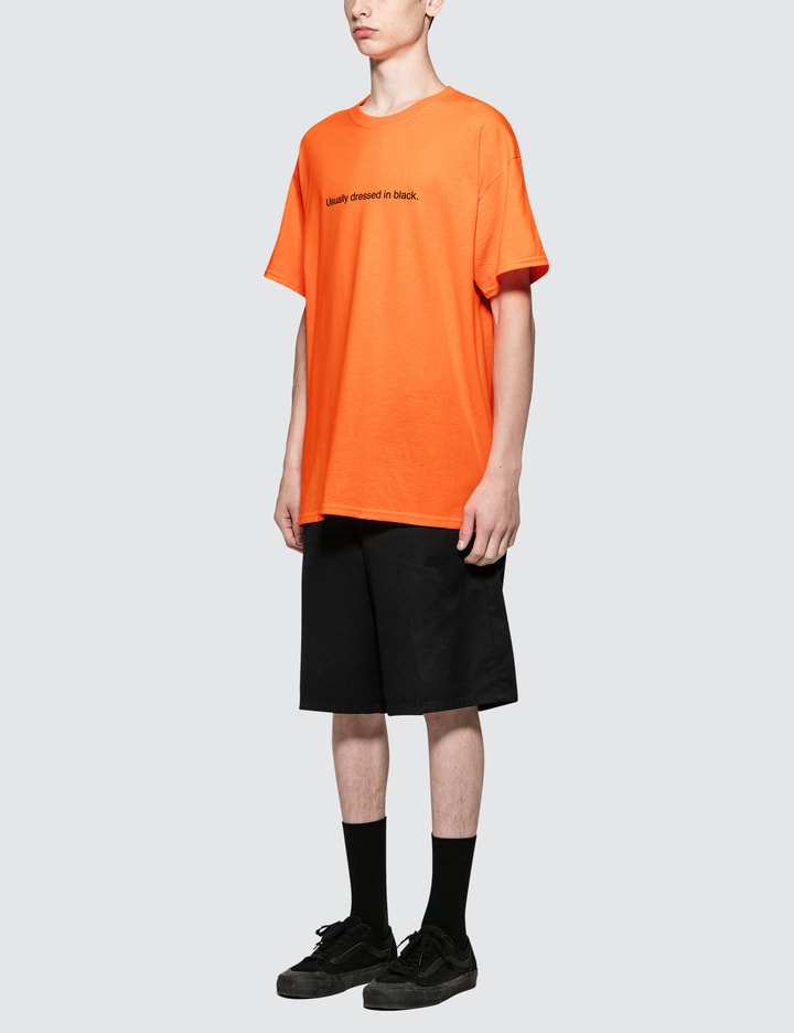 Usually Dressed In Black T-Shirt Placeholder Image