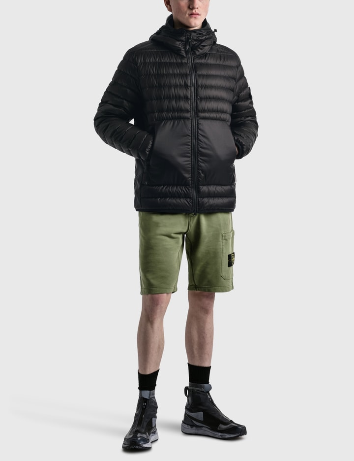 Ripstop Nylon Down Hooded Jacket Placeholder Image