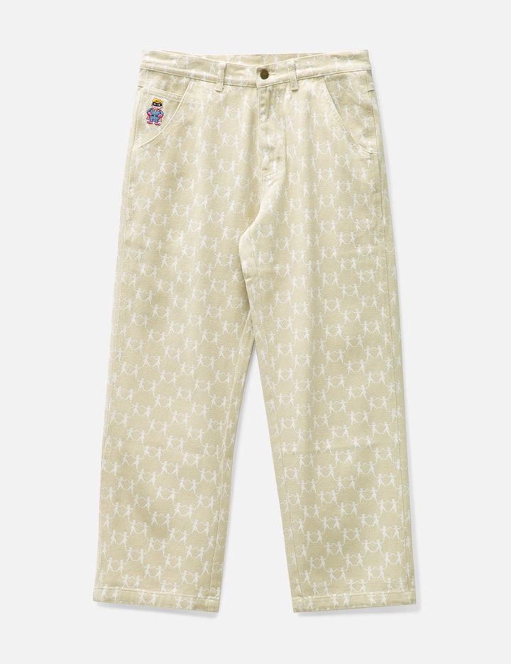 KIDSUPER DANCING LADIES PRINTED PANTS