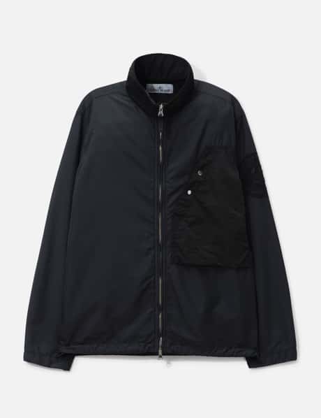 Stone Island 108M4 Brushed Nylon Overshirt