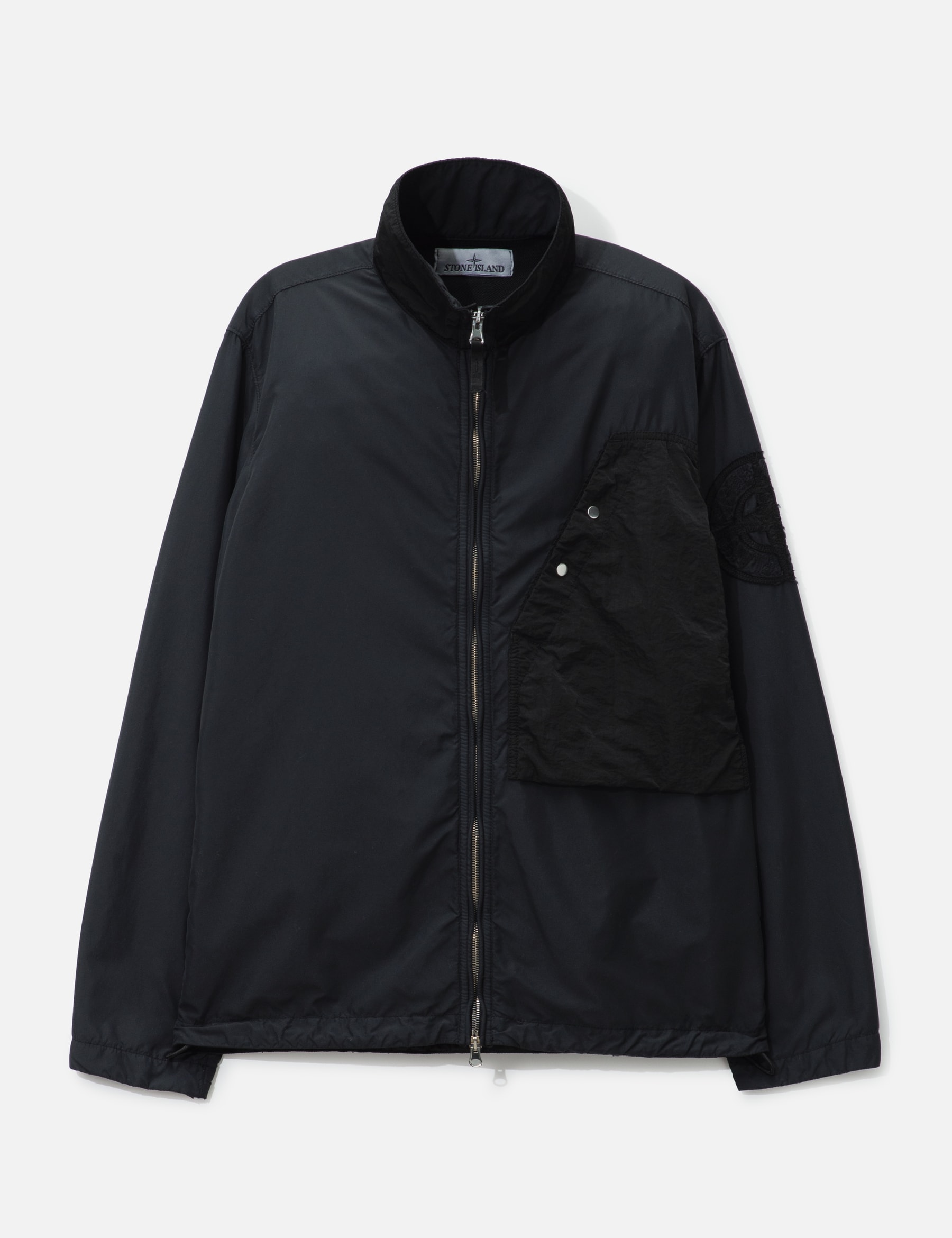 108M4 Brushed Nylon Overshirt view 16