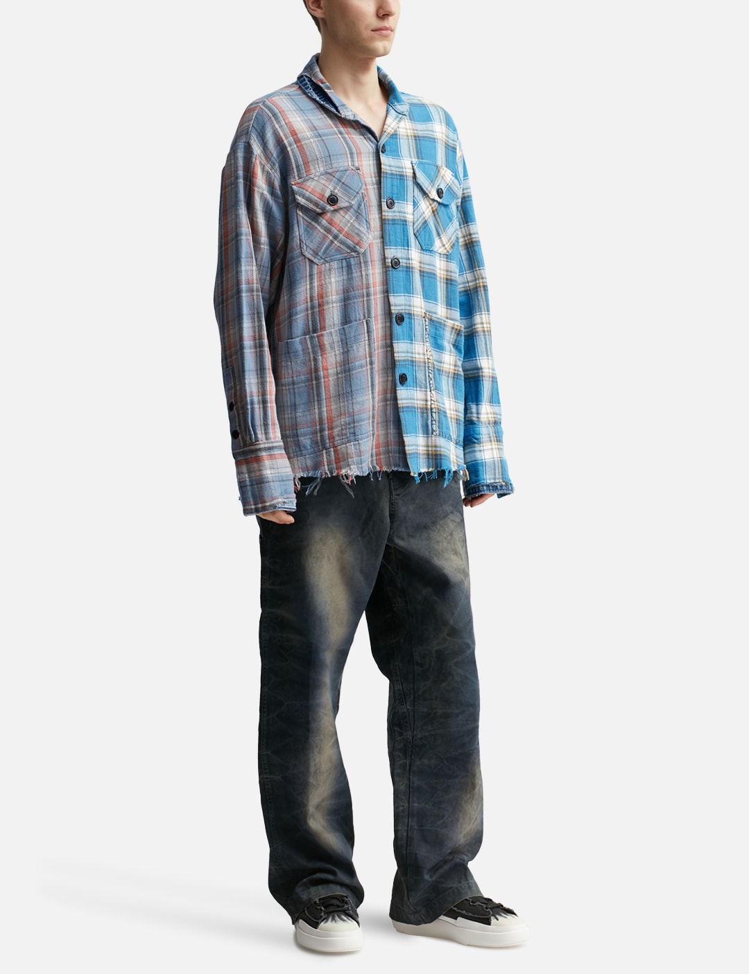 Shawl Collar Boxy Shirt view 20
