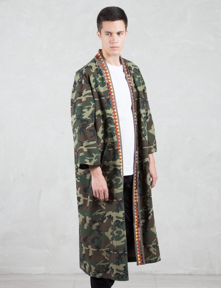 Woodland Camo Kimono Gown Placeholder Image