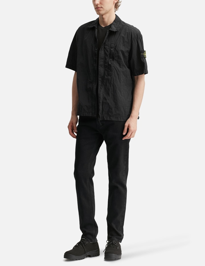 Stone Island Nylon Metal In Econyl® Short Sleeve Shirt