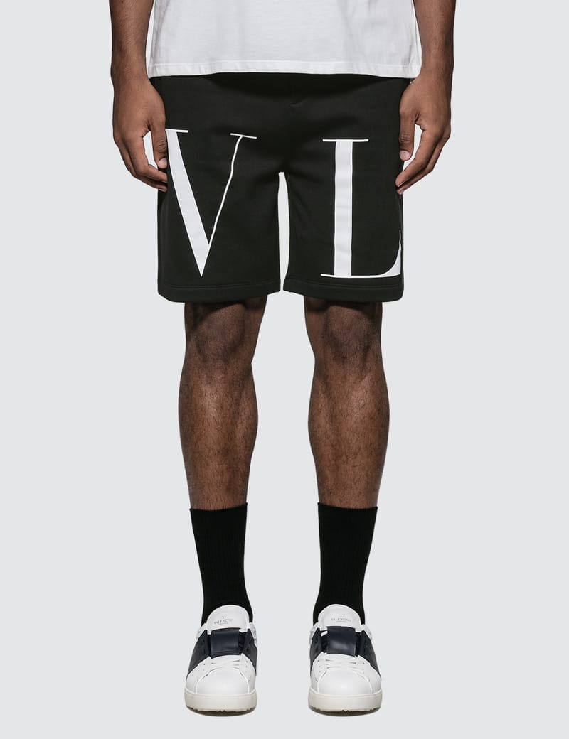 VLTN logo bermuda shorts