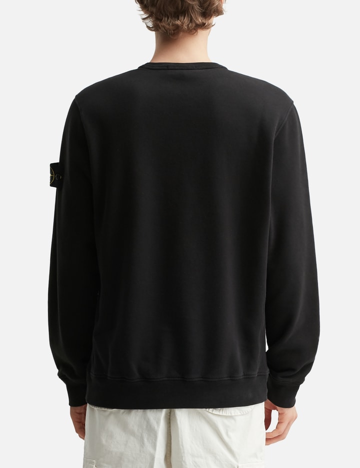 Brushed Organic Cotton Fleece Sweatshirt With Ribbed Insert Placeholder Image