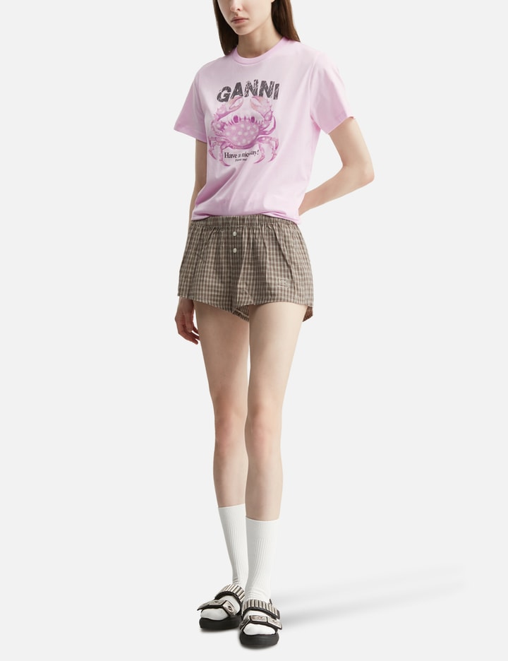 Ganni T-Shirt With Crab