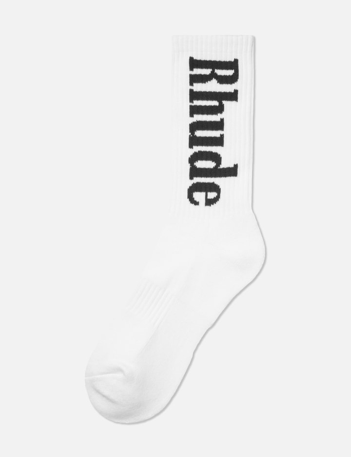 RHUDE VERTICAL LOGO SOCK Placeholder Image