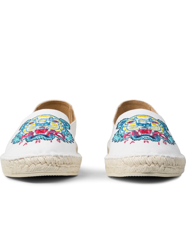 Slit Canvas Tiger Loafers Placeholder Image