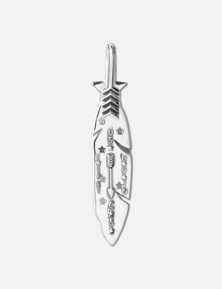 Cs Navajo Sheriff Star Arrow Feather Pendant – Starry Taipei