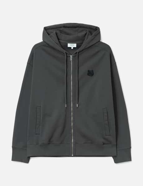 Maison Kitsuné Fox Head Zipped Oversize Hoodie