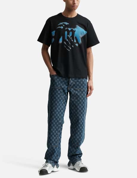 Shop Louis Vuitton 2023 SS Printed Pants Monogram Unisex Denim