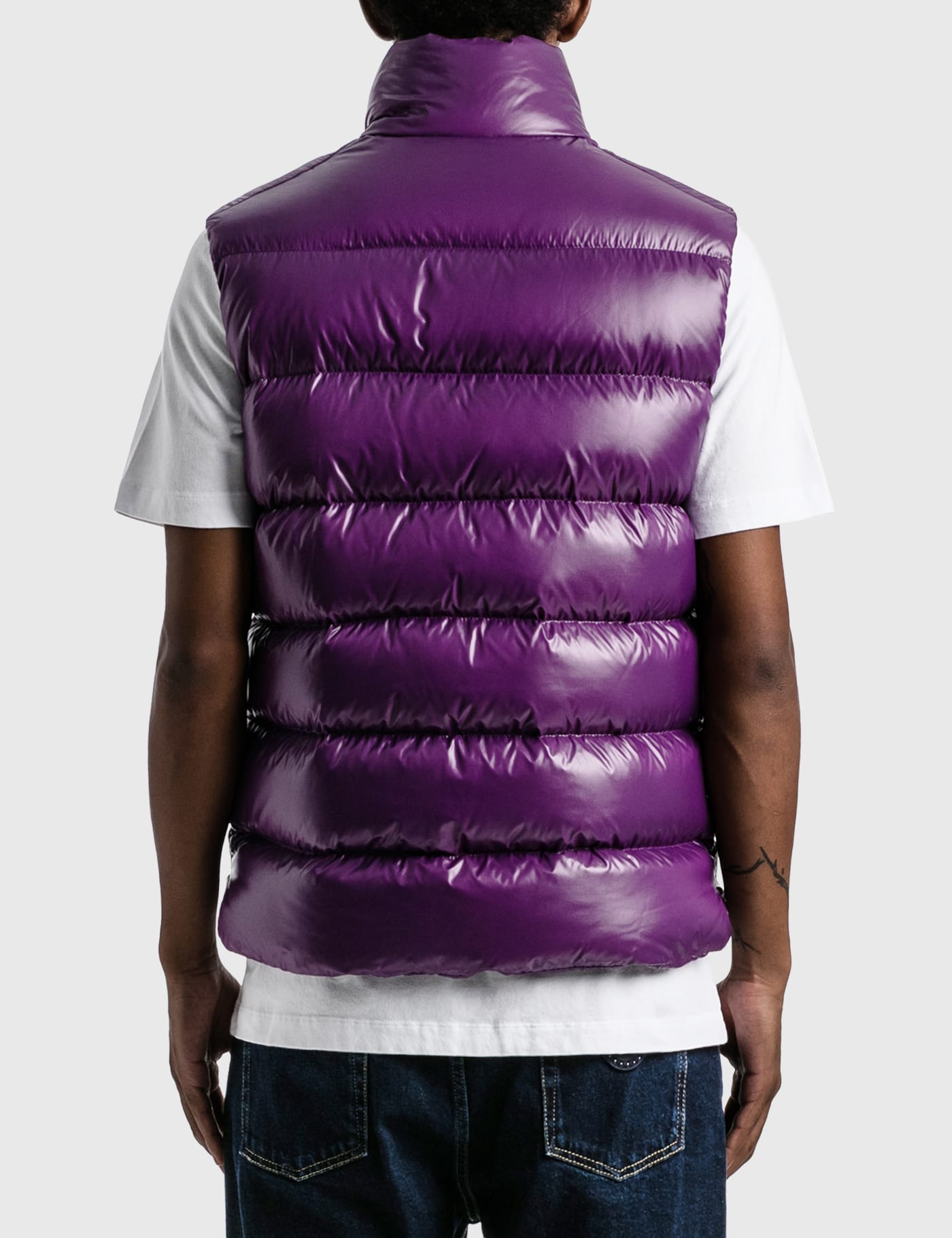 Tibb Vest in Purple FWRD Men Clothing Jackets Gilets 