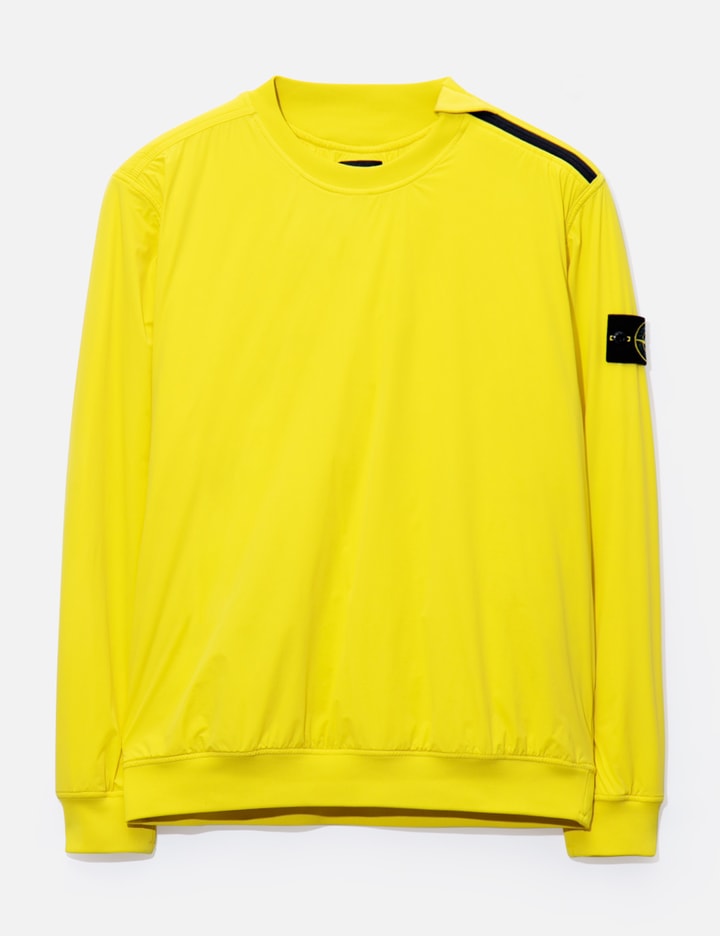 Shop Stone Island X Nike Polyester Top In Yellow