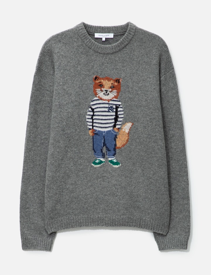 ressed Fox Intarsia Jumper Placeholder Image