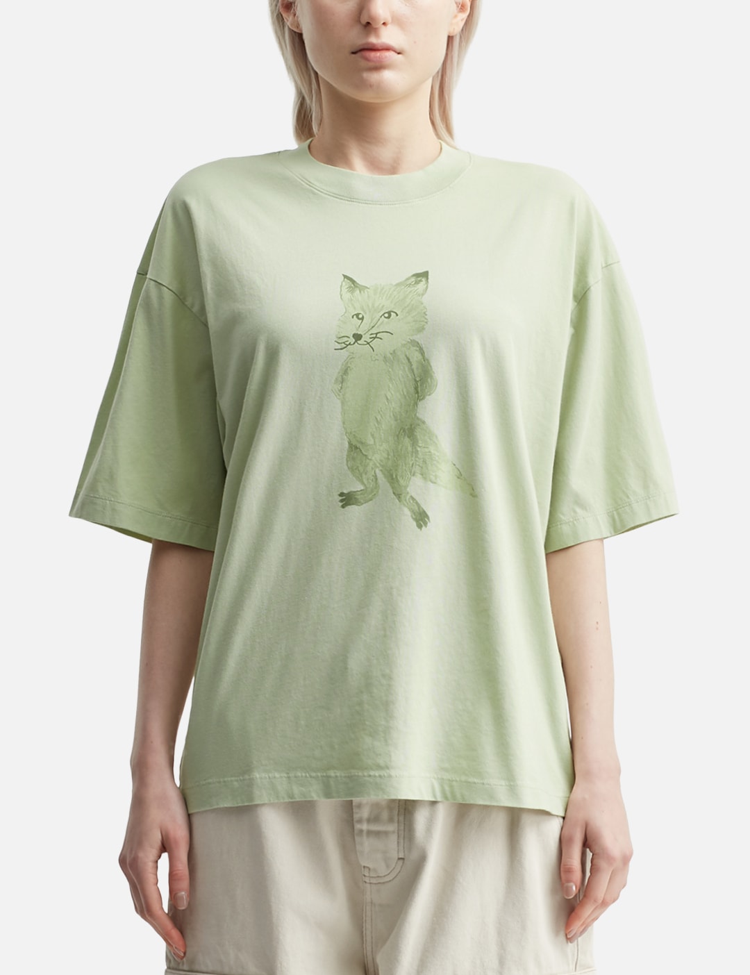 Lady Fox Boxy T-Shirt view 13