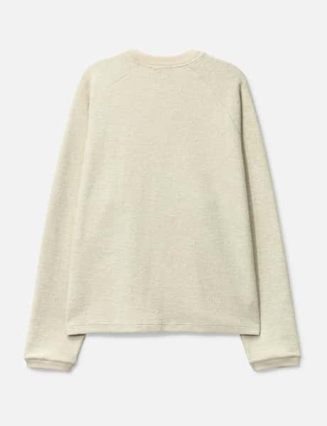 Raglan Sleeved Crewneck Sweatshirt view 9