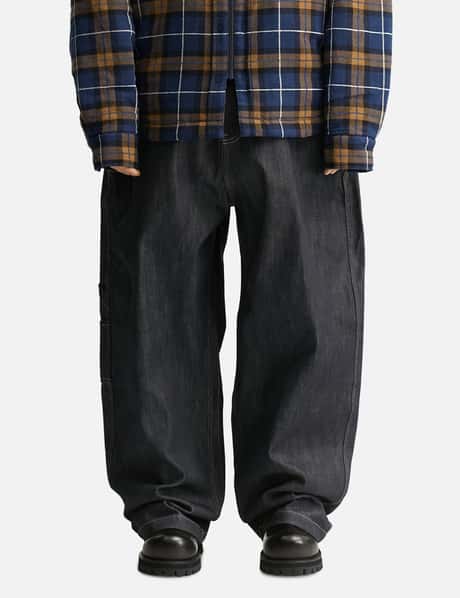 Retro Baggy Denim Pants view 10