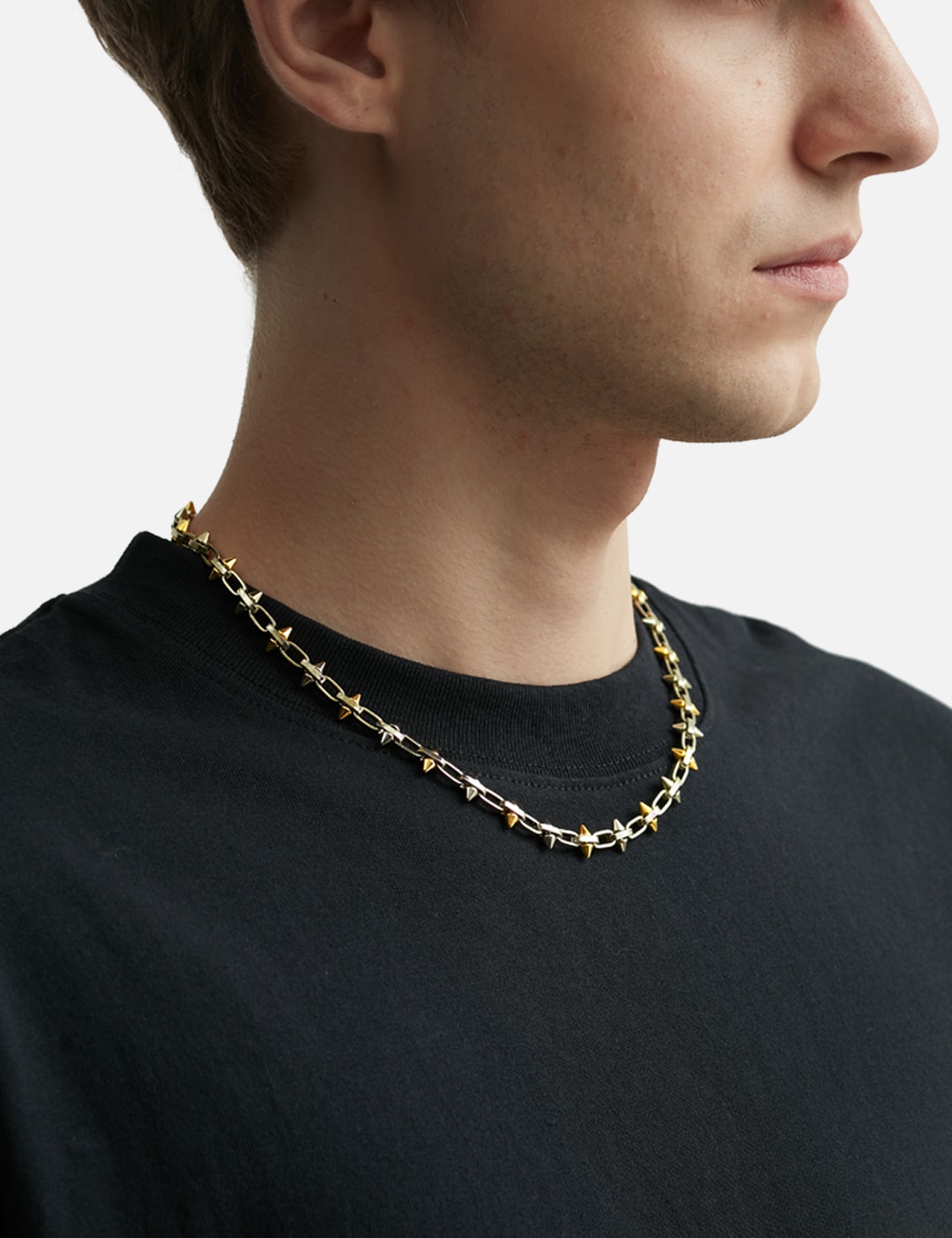AMBUSH® - Gold/Black Gang Chain Necklace | HBX - Globally Curated  