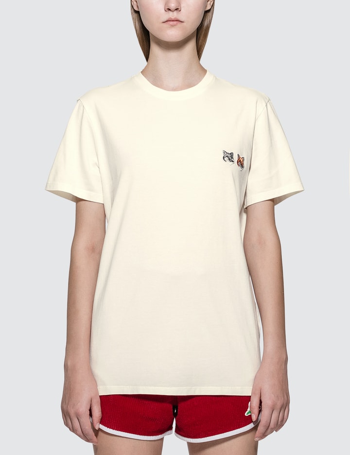Double Fox Head Patch T-shirt Placeholder Image
