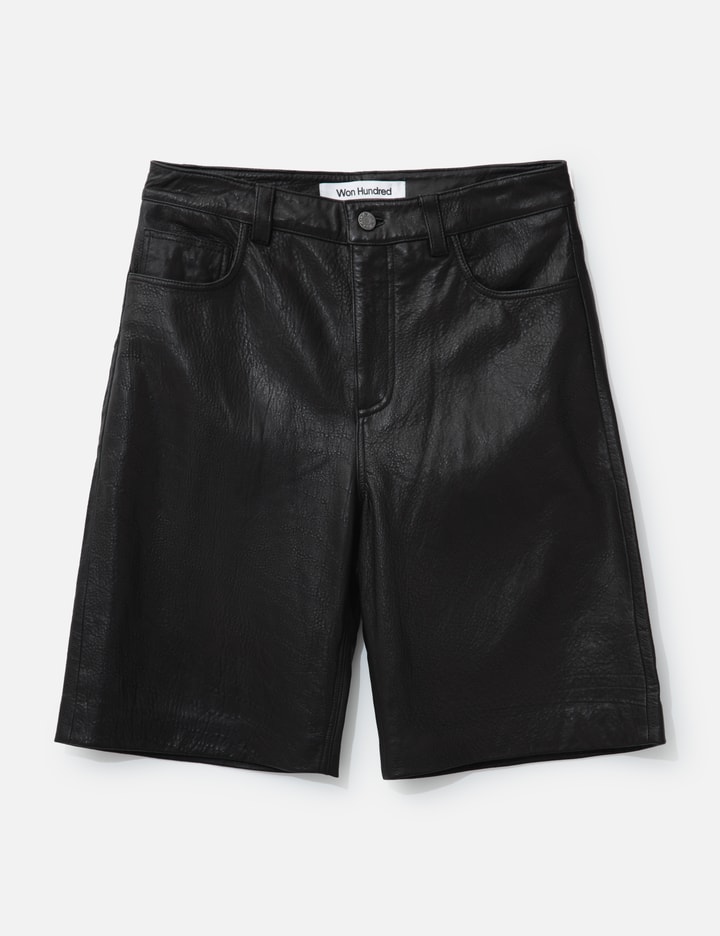 Kayce Leather Shorts Placeholder Image
