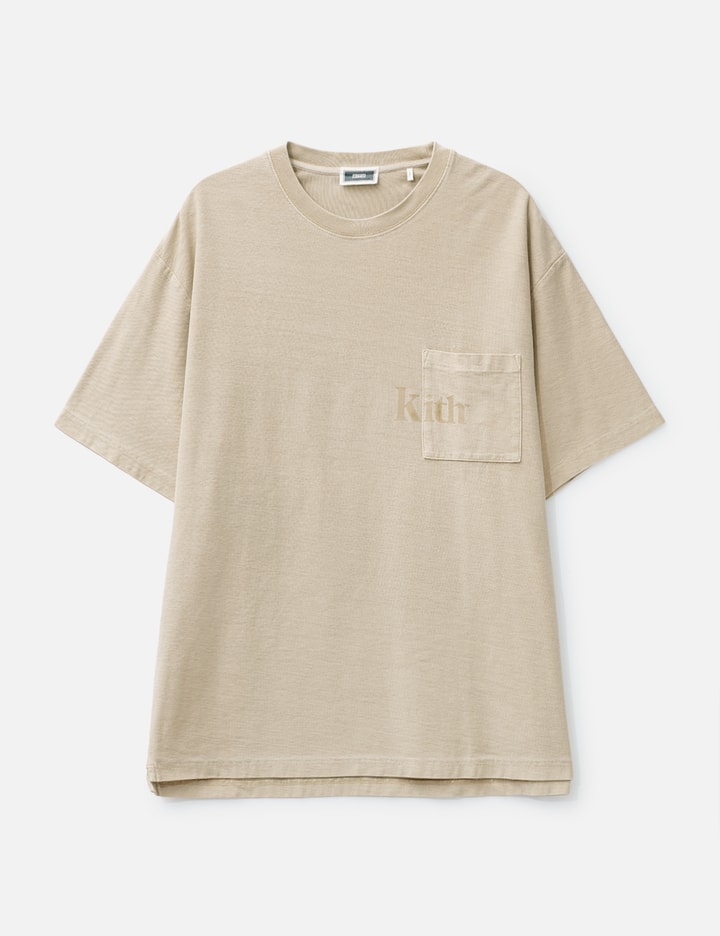 Kith Pocket T-shirt In Brown