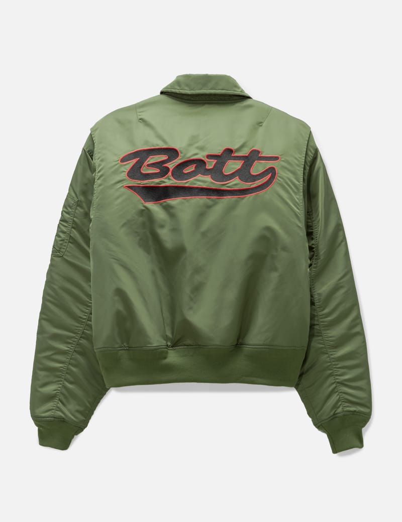 Bott ナイロンジャケット - BoTT - ナイロン フライト ジャケット 