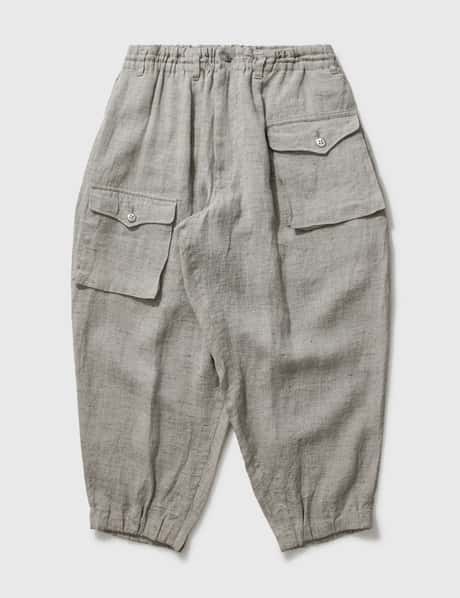 Yoji Yamamoto Yoji Yamamoto linen pants