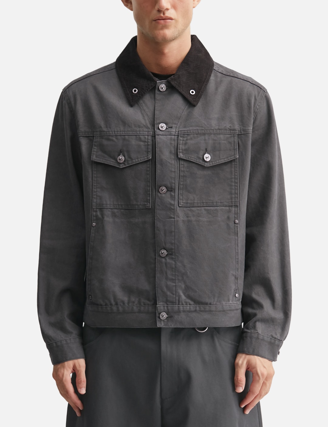 Reset Patchwork Washed Jacket view 18