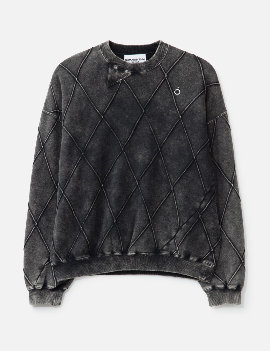 Hand Dye Diamond Twist Sweat view 8