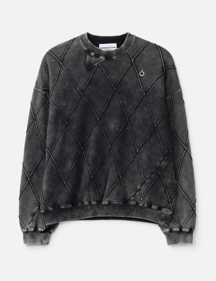 Hand Dye Diamond Twist Sweat Placeholder Image
