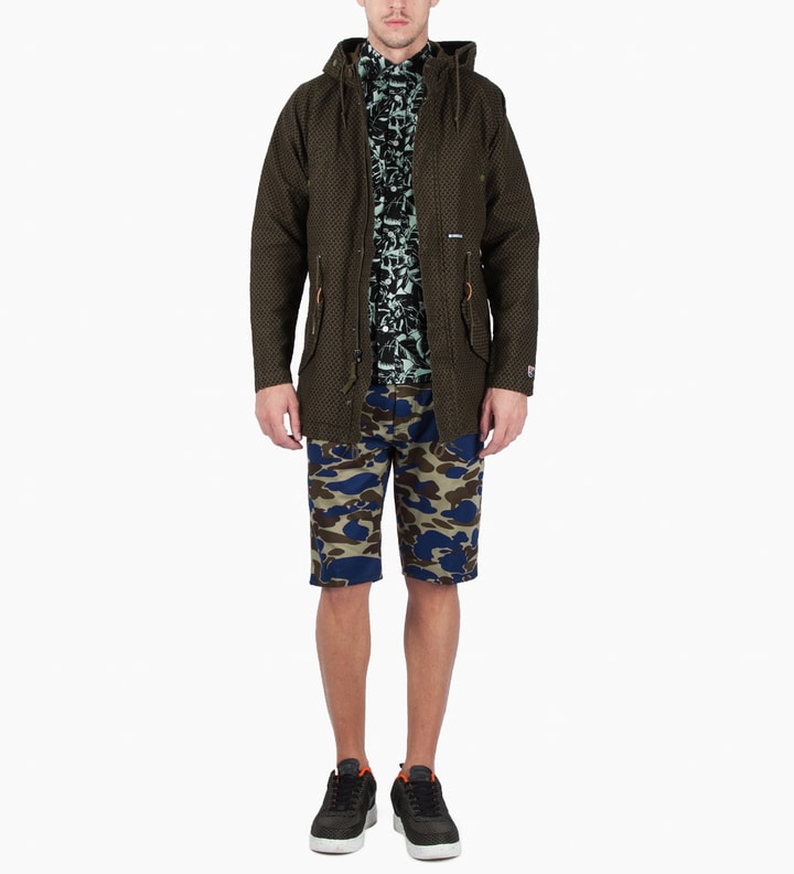 Metro Blue Camo Isle Lincoln Simple Shorts Placeholder Image