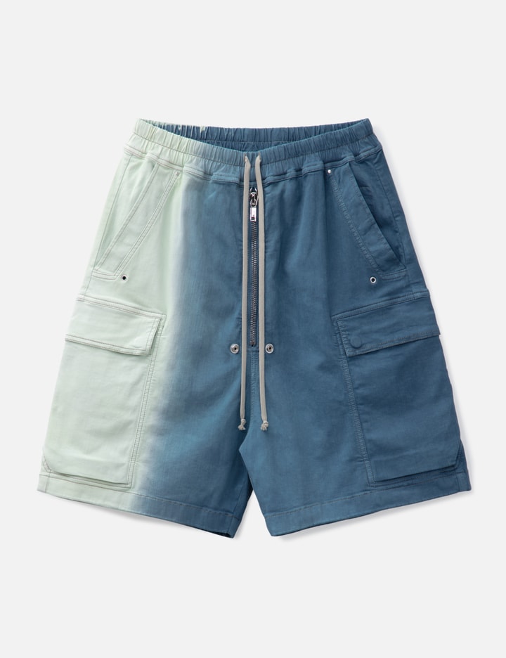 Cargobela Shorts In Degrade Stretch Denim Placeholder Image