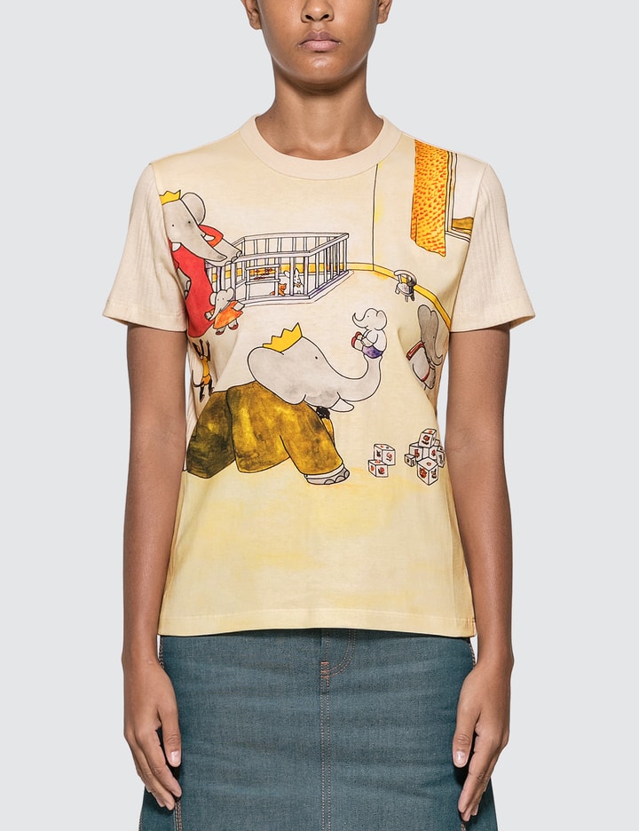 Babar The Elephant Print T-shirt Placeholder Image