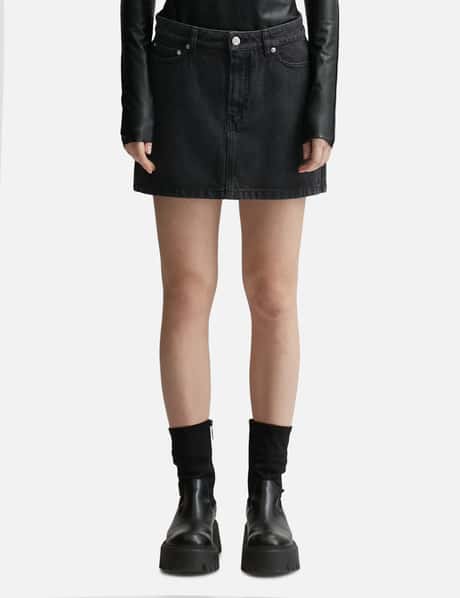 Nensi Dojaka - Gathered Front Mini Skirt