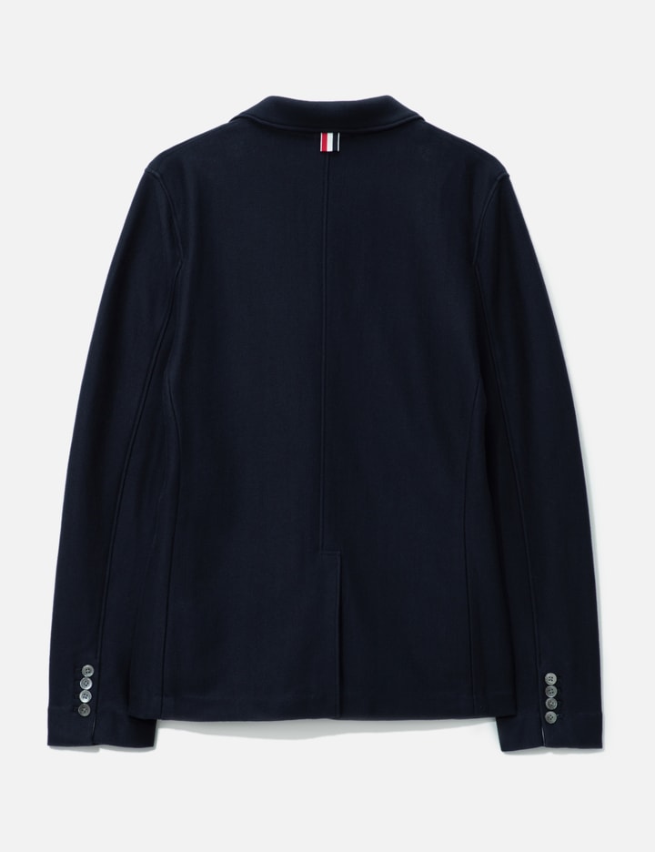 Thom Browne Cotton Sack Jacket In Blue