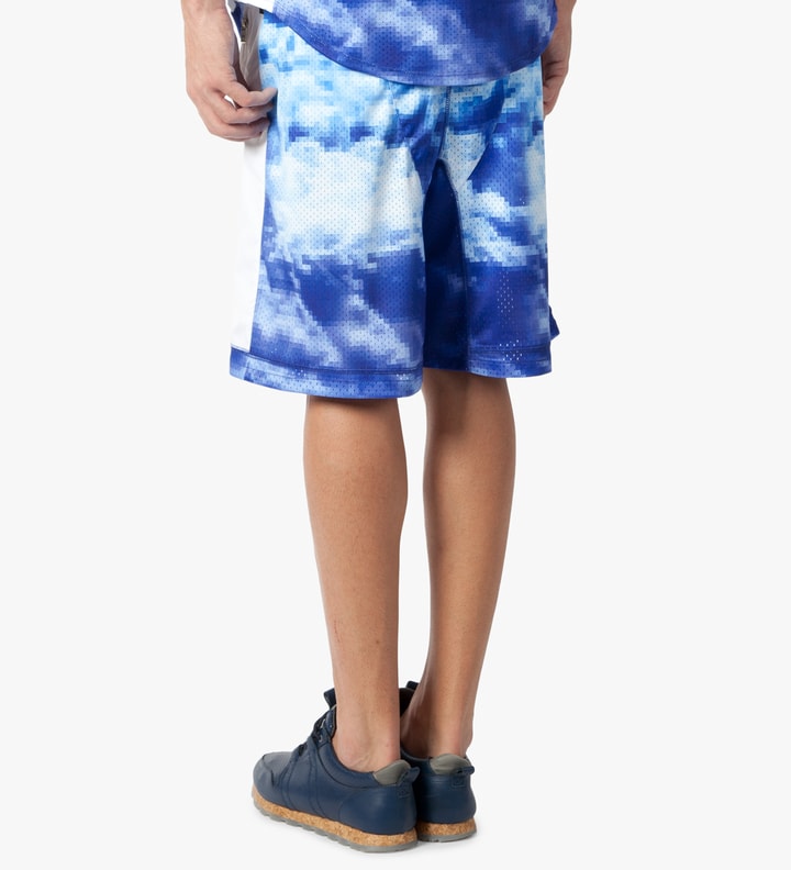 Blue Digital Cloud Shorts Placeholder Image