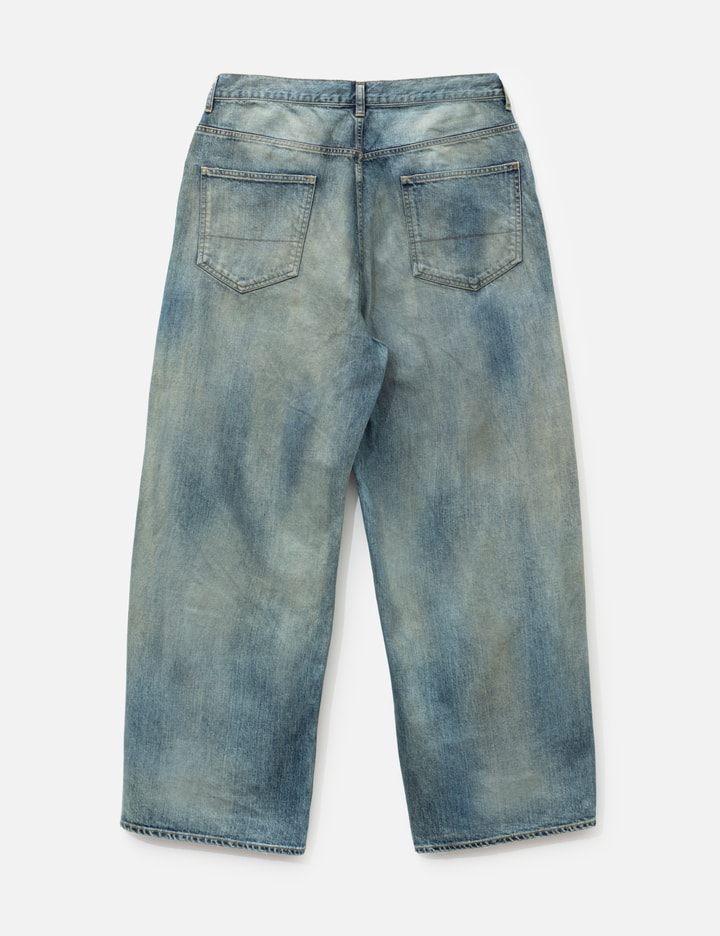 ANCELLM Straight Wide Denim Pants