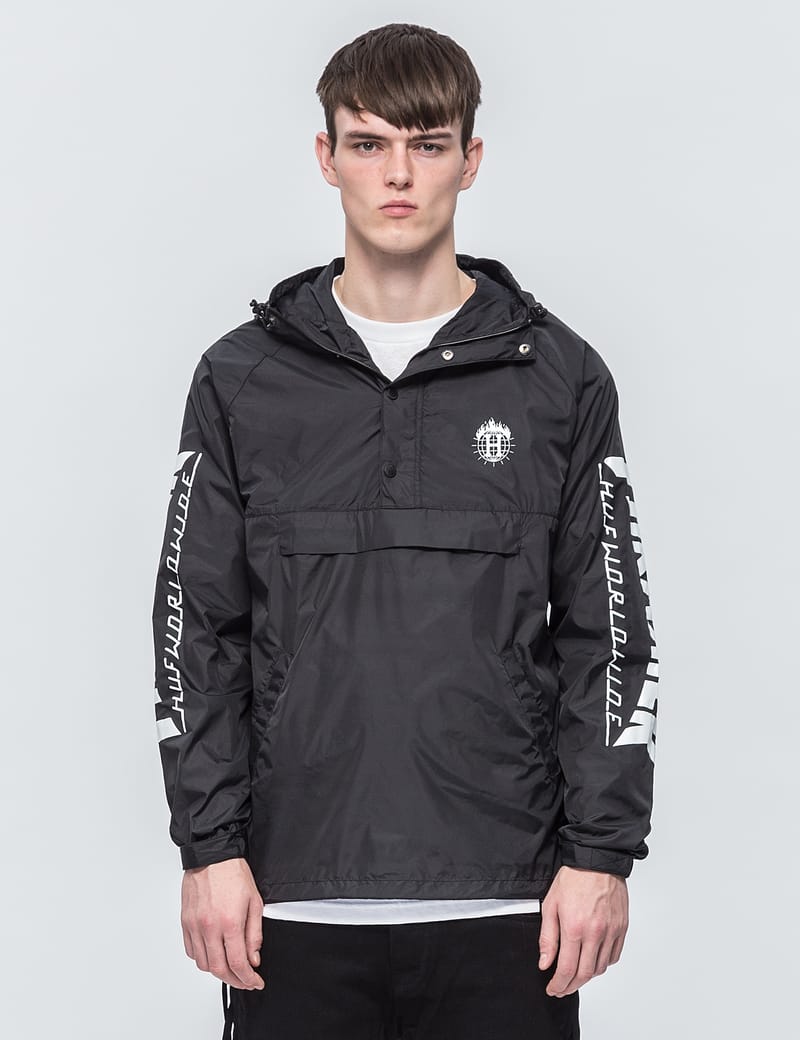 thrasher huf windbreaker