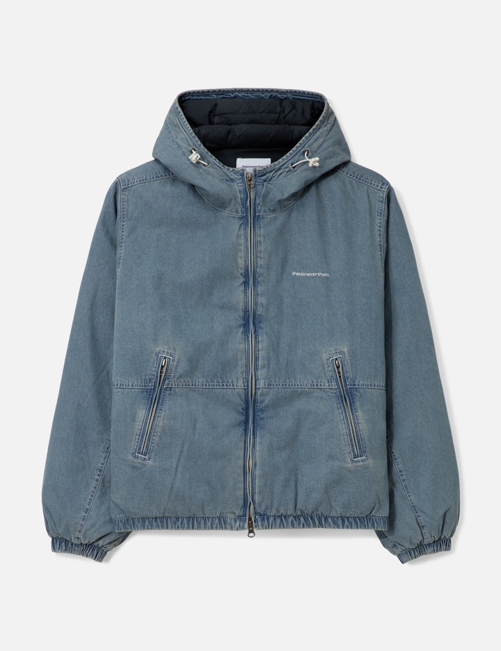 Denim Down Puffer Jacket Placeholder Image
