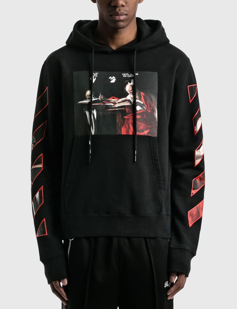 Off-White™ - Caravaggio Slim Hoodie | HBX - Globally Curated Fashion and  Lifestyle by Hypebeast