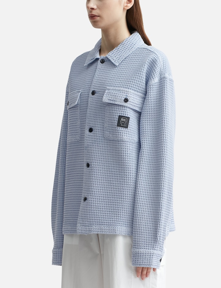 Waffle Button Front Shirt Placeholder Image