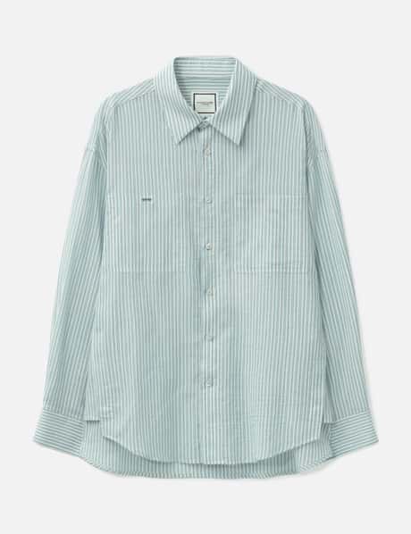 Logo Pocket Stripe Shirt view 6