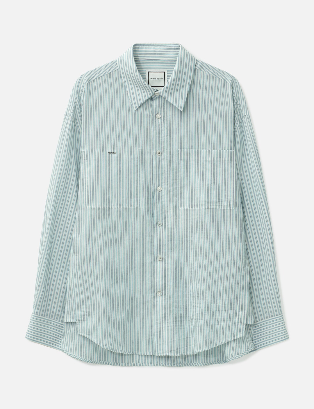 Logo Pocket Stripe Shirt view 7